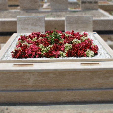 Çift Kişilik Mezar Çiçeklendirme