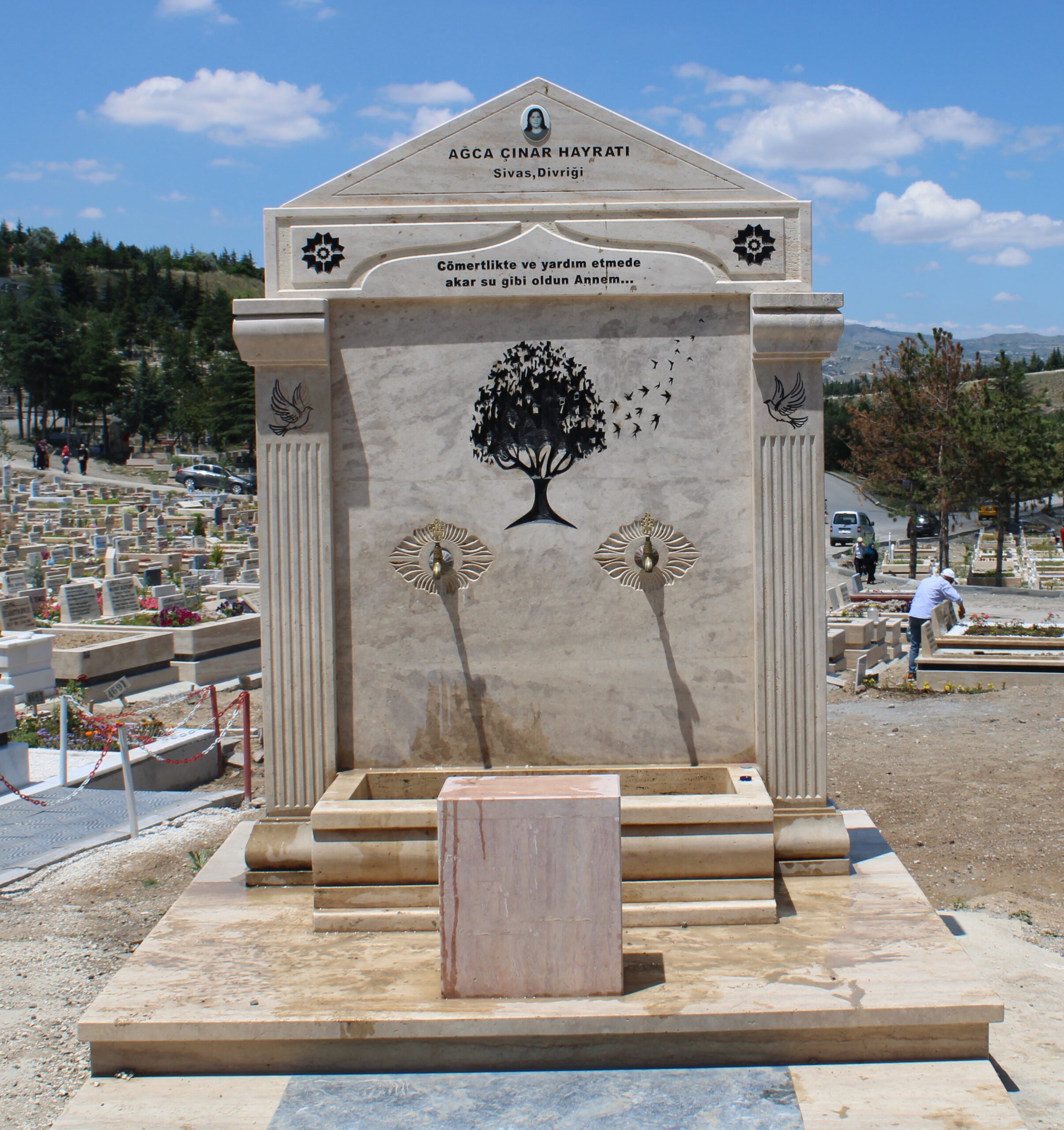 Mezar Taşına Fotoğraf ve Mezar Baştaşı Tamiri